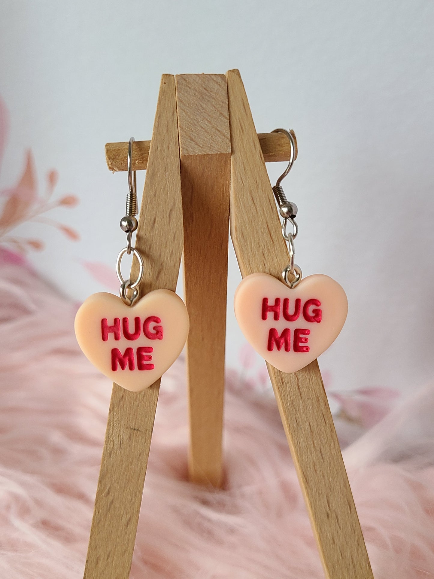 Super Cute Conversation Heart Earrings