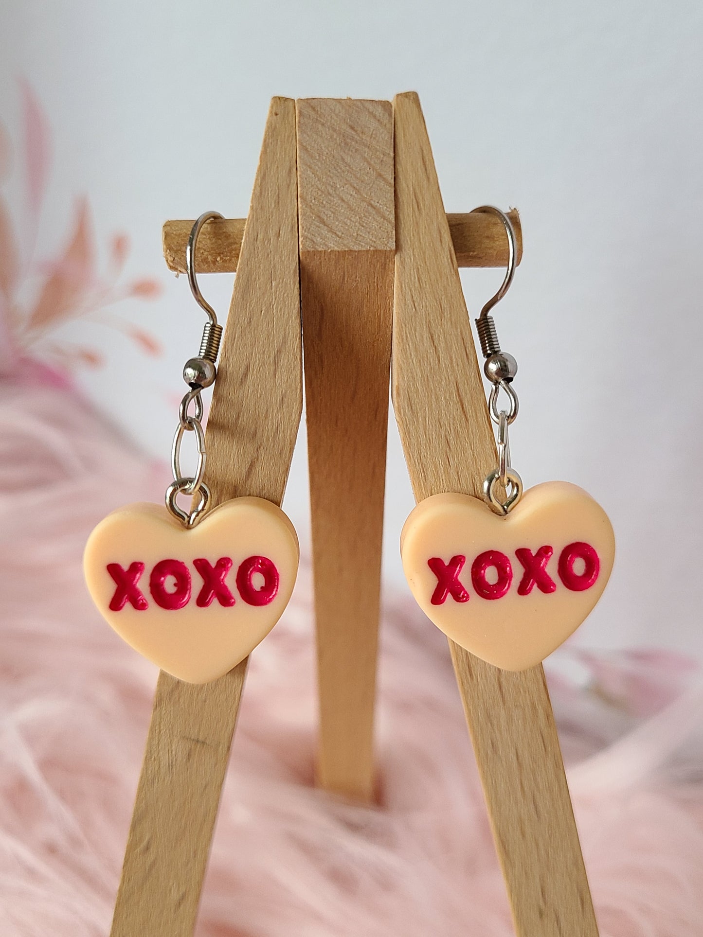 Super Cute Conversation Heart Earrings