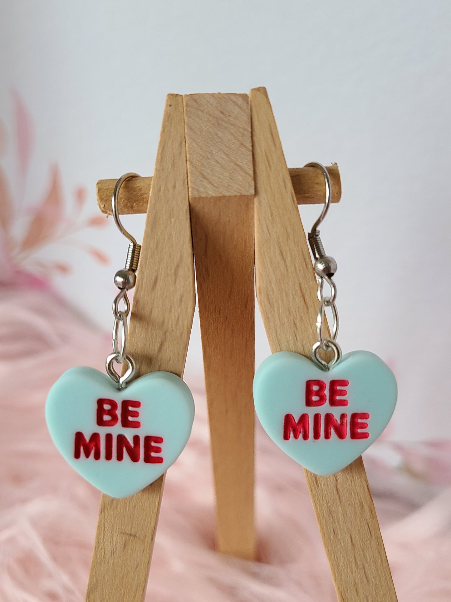 Super Cute Conversation Heart Earrings
